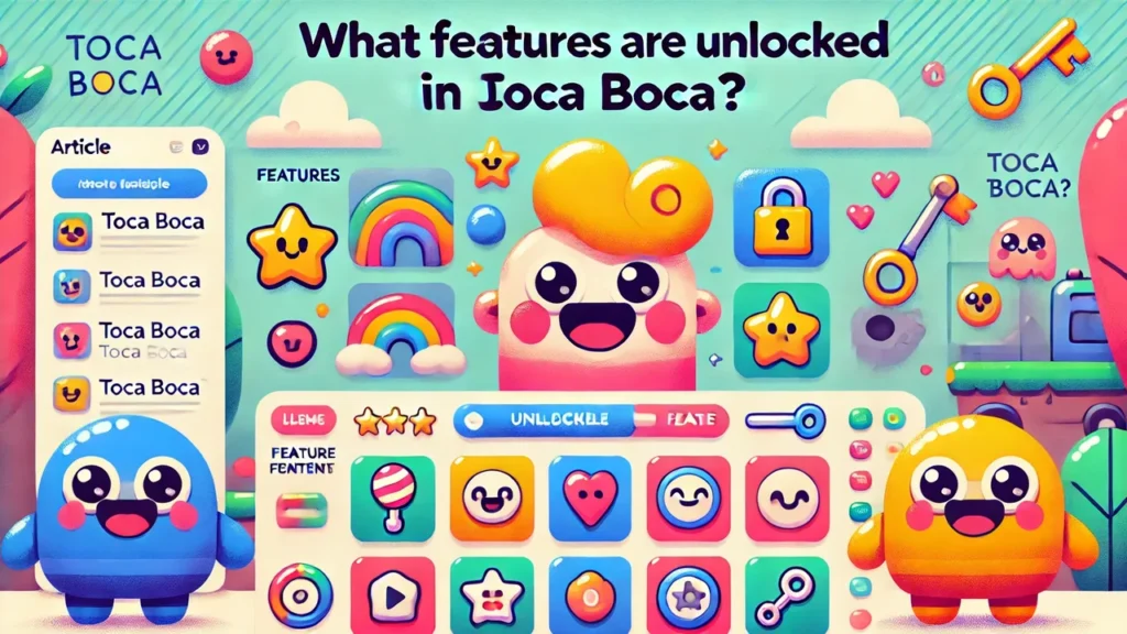 What Features Are Unlocked in Jojoy Toca Boca?