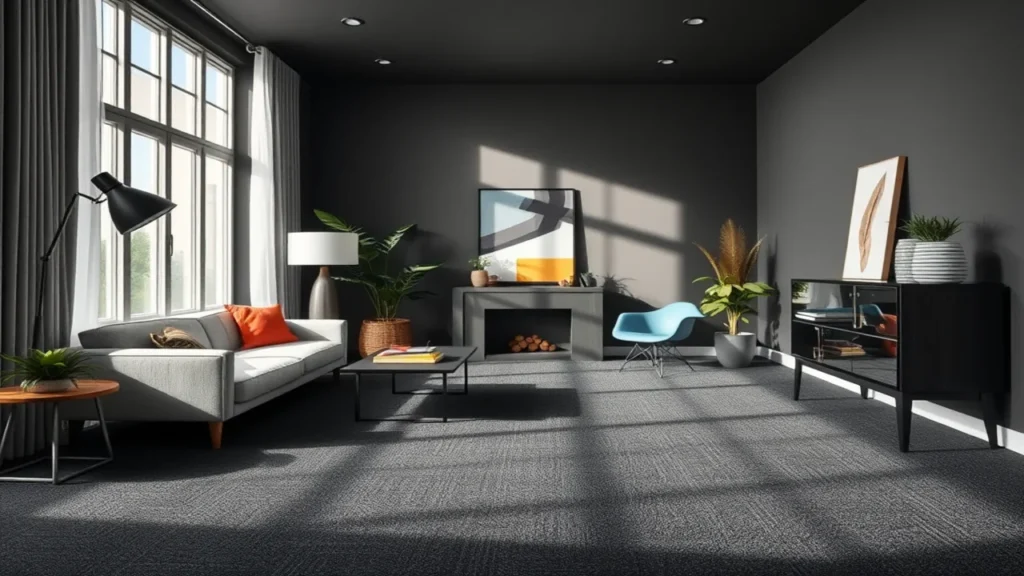 How to Brighten a Room with Dark Carpets